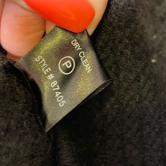 Skull Cashmere Medusa Ribbed Cardigan with Pocket Mittens XS - Picture 6 of 7